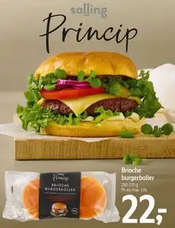Føtex Brioche burgerboller tilbud