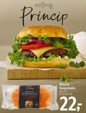 Føtex Brioche burgerboller tilbud