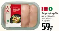 Føtex Danpo kyllingefilet tilbud