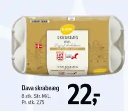 Føtex Dava skrabeæg tilbud