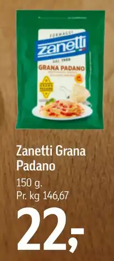 Føtex Zanetti Grana Padano tilbud