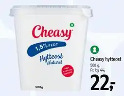 Føtex Cheasy hytteost tilbud