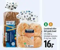 Føtex Levebrød eller det gode brød tilbud