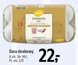 Føtex Dava skrabeæg tilbud
