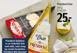 Føtex Président brie tilbud