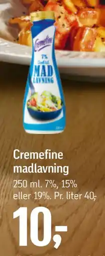 Føtex Cremefine madlavning tilbud