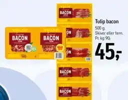 Føtex Tulip bacon tilbud