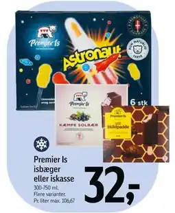 Føtex Premier Is isbæger eller iskasse tilbud