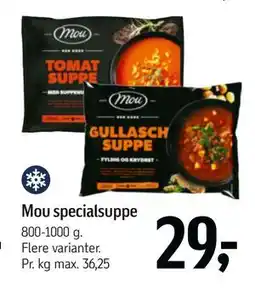 Føtex Mou specialsuppe tilbud