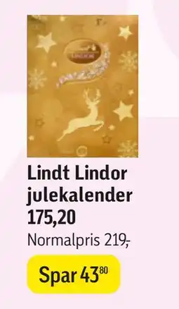 Føtex Lindt Lindor julekalender tilbud