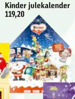 Føtex Kinder julekalender tilbud