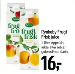 Føtex Rynkeby Frugt Frisk juice tilbud