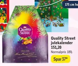 Føtex Quality Street julekalender tilbud