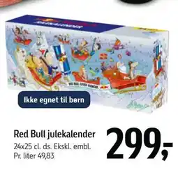 Føtex Red Bull julekalender tilbud