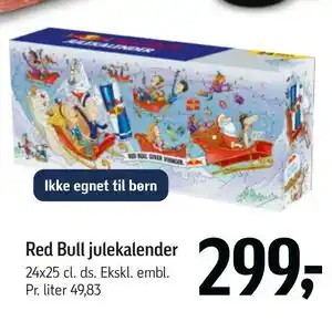 Føtex Red Bull julekalender tilbud