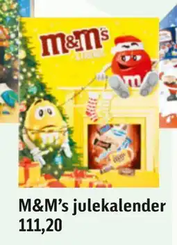 Føtex M&M’s julekalender tilbud