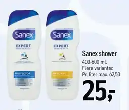 Føtex Sanex shower tilbud