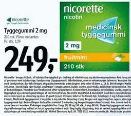 Føtex Tyggegummi 2 mg tilbud