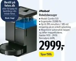 Føtex Robotstøvsuger tilbud
