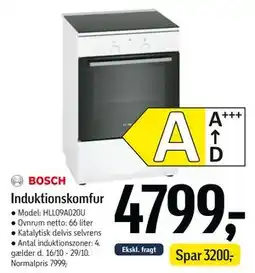 Føtex Induktionskomfur tilbud