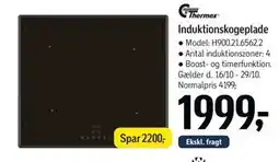 Føtex Induktionskogeplade tilbud
