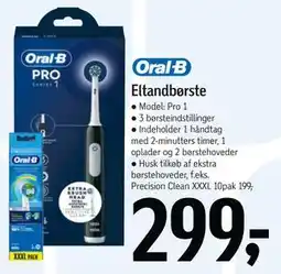 Føtex Eltandbørste tilbud