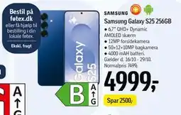 Føtex Samsung Galaxy S25 256GB tilbud