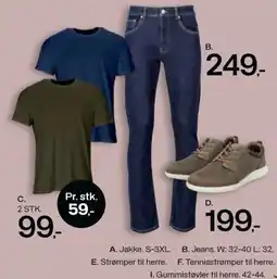 Føtex T-skjorter til herre tilbud