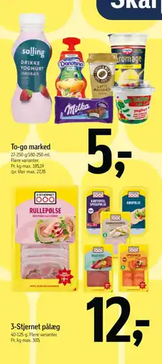 Føtex Salling Drikke Yoghurt Jordbær tilbud