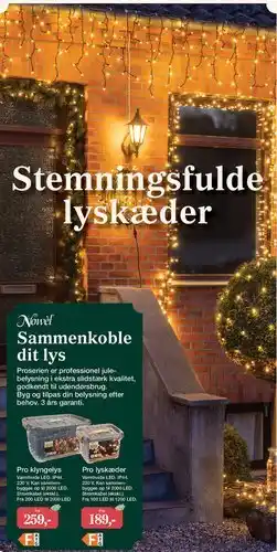 Harald Nyborg Stemningsfulde lyskæder / Sammenkoble dit lys tilbud