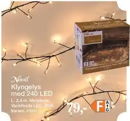 Harald Nyborg Klyngelys med 240 LED tilbud