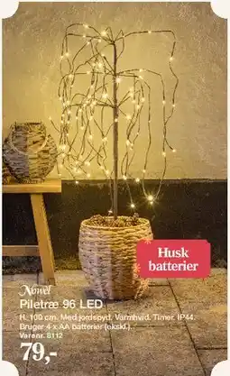 Harald Nyborg Batteridrevet lysgren (96 LED) tilbud