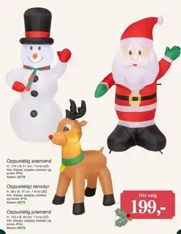 Harald Nyborg Oppustelige julefigurer tilbud