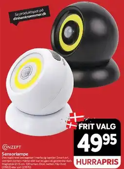 Din Isenkræmmer Sensorlampe tilbud