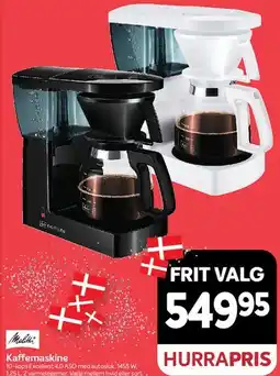 Din Isenkræmmer Kaffemaskine tilbud