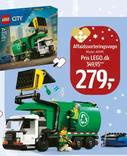 Føtex Lego Affaldssorteringsvogn tilbud