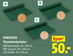 Lidl Parkside Plantebeskyttelse tilbud