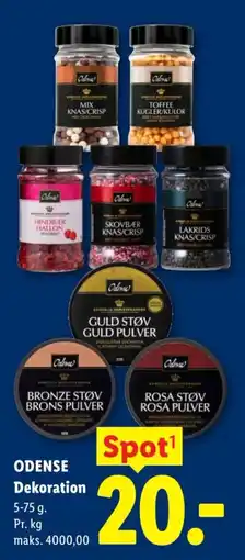 Lidl Odense Dekoration tilbud
