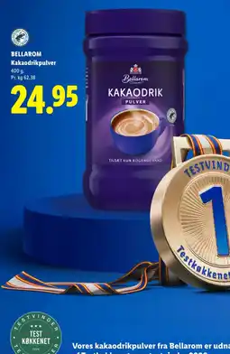 Lidl Bellarom kakaodrikpulver tilbud
