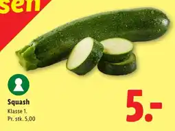 Lidl Squash tilbud