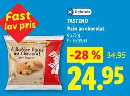 Lidl Tastino Pain au chocolat tilbud