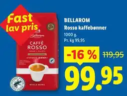 Lidl Bellarom Rosso kaffebønner tilbud