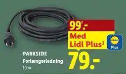 Lidl Parkside Forlængerledning tilbud