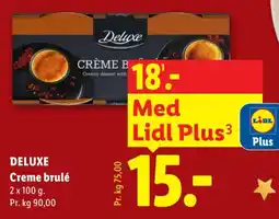 Lidl Deluxe Creme brulé tilbud