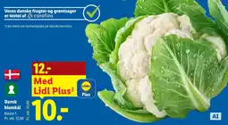Lidl Dansk blomkål tilbud