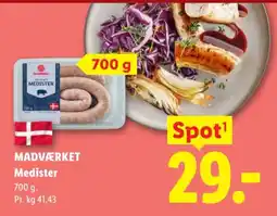 Lidl Madværket Medister tilbud