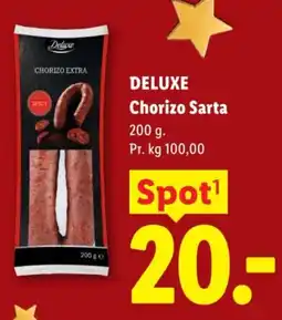 Lidl Deluxe Chorizo Sarta tilbud