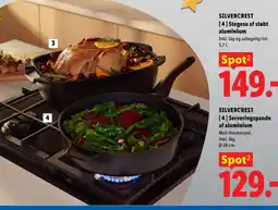 Lidl Silvercrest stegeso af støbt aluminium tilbud