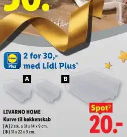Lidl Livarno Home Kurve til køkkenskab tilbud