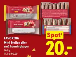 Lidl Favorina Mini Stollen tilbud